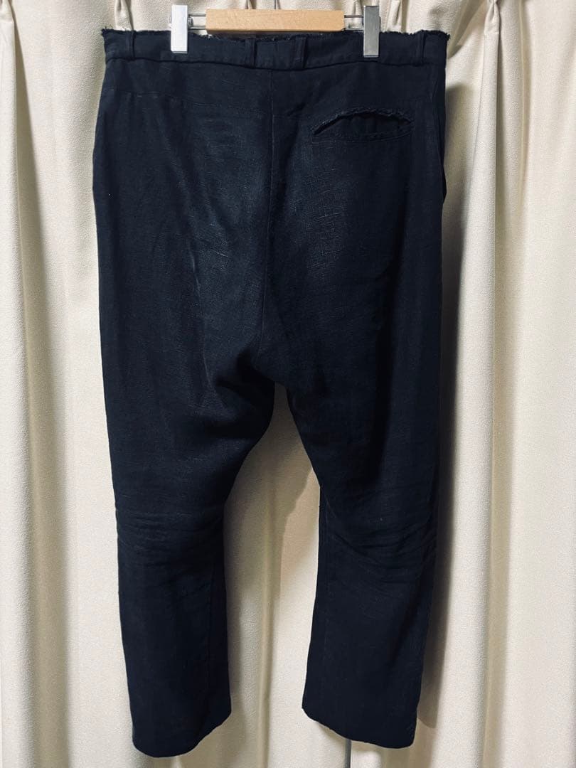 パンツ ATELIER AURA ARI ORGANIC LINEN TROUSERS