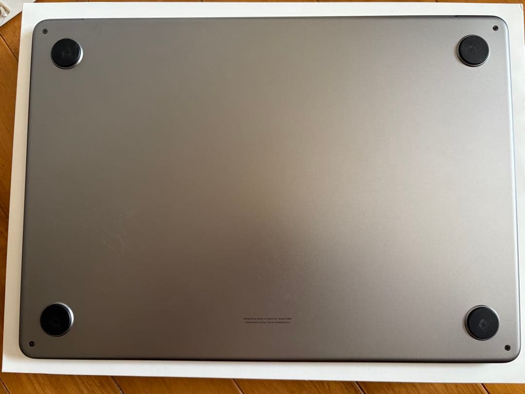 【美品：値下げ可】2022 MacBook Air M2 512GB 8GB