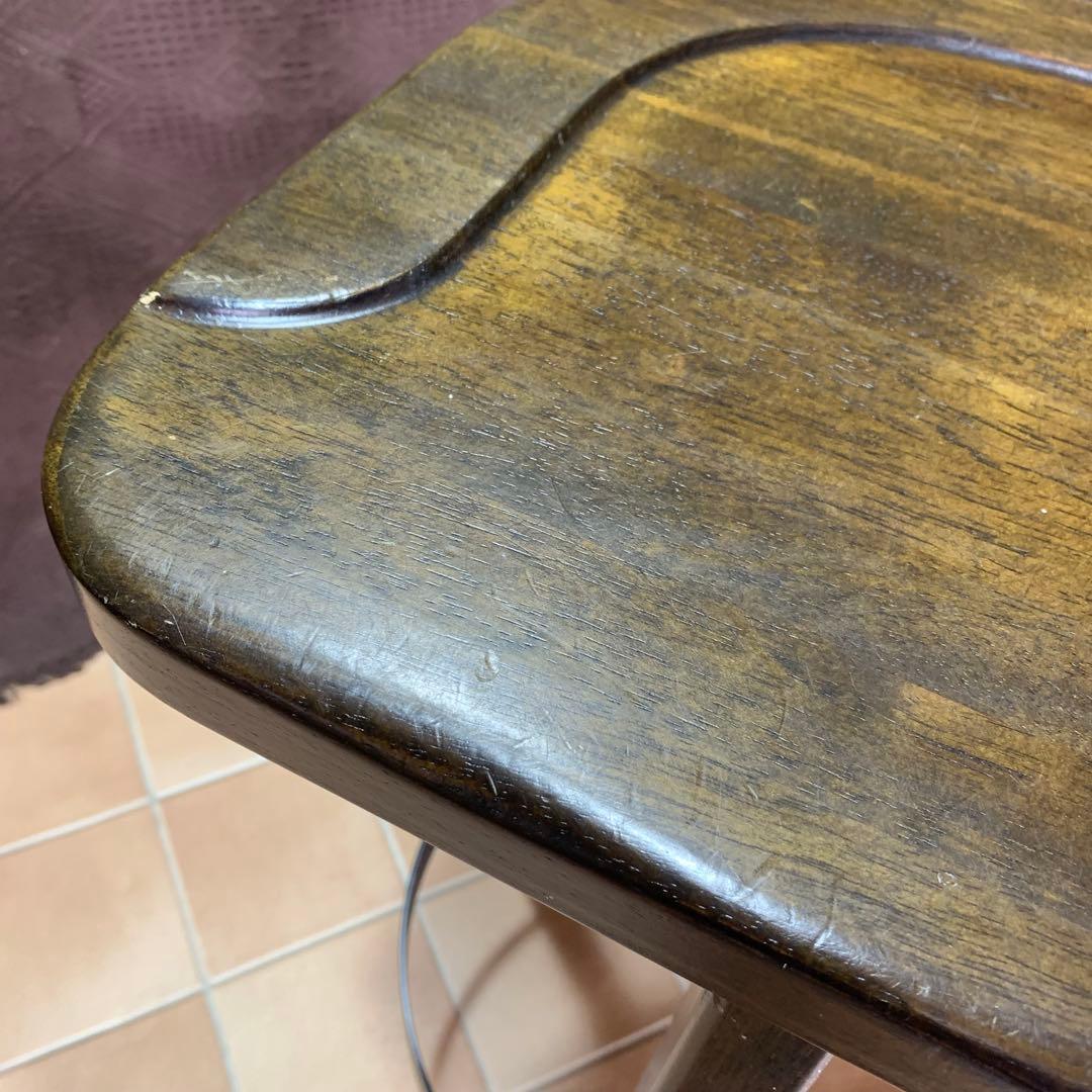 【ヴィンテージ】カリモク ルスティック ハイチェア バースツール スツール