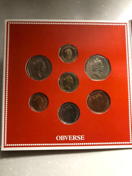 イギリス　硬貨セット　1985年
