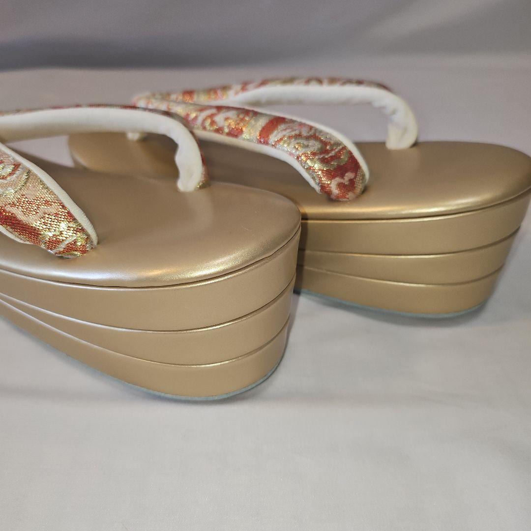 お値下げ‼️☆和装用バッグと草履セット☆成人式☆礼装☆帯地☆未使用