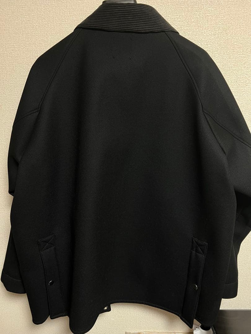 【ブラック】UNITED TOKYO × UOMO コラボ サクソニアブルゾン