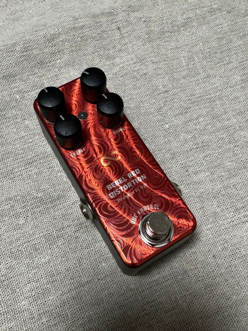 中古 One Control REBEL RED DISTORTION 4K