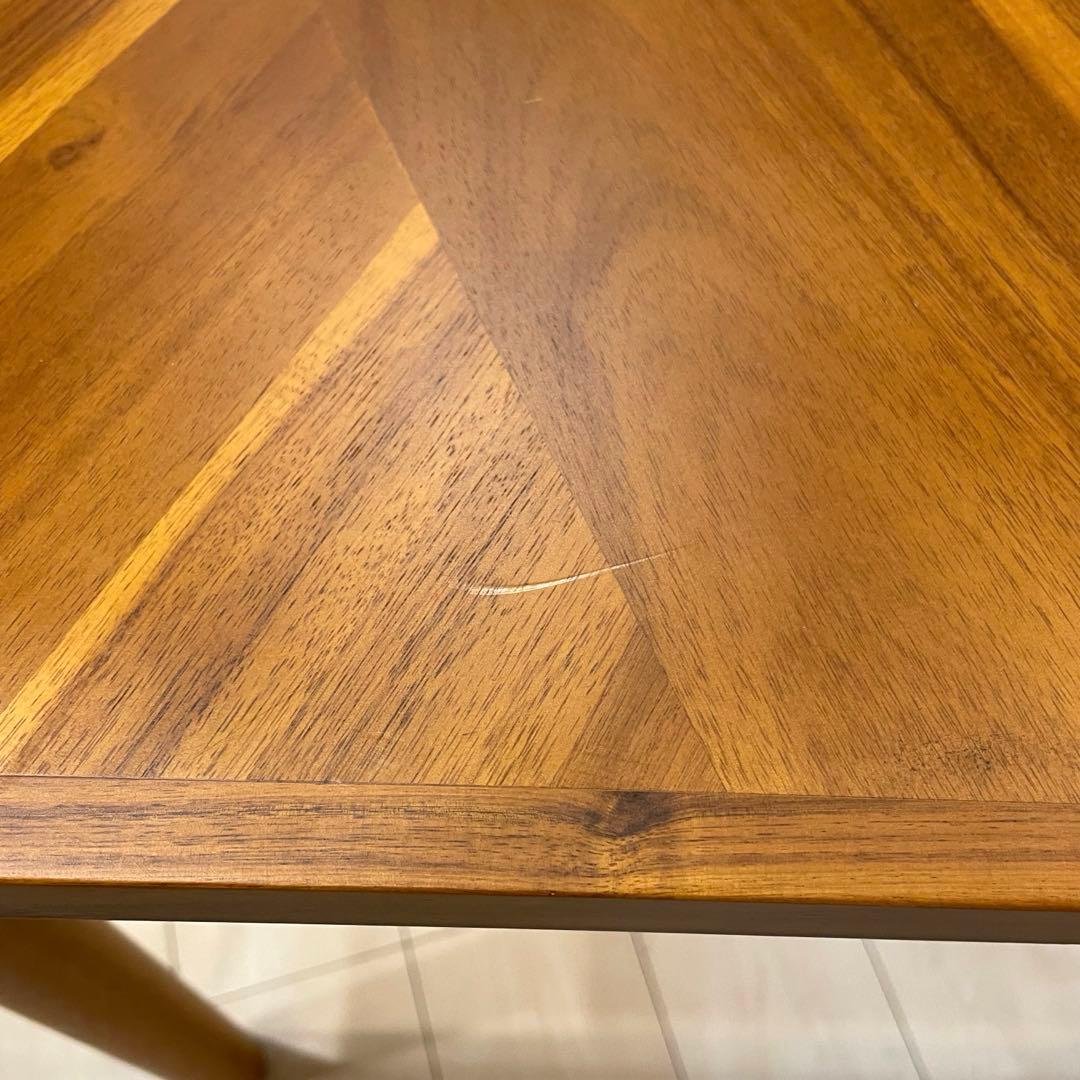 【極美品】弘益 ヘント 天然木 ダイニングテーブル サイドテーブル 北欧風