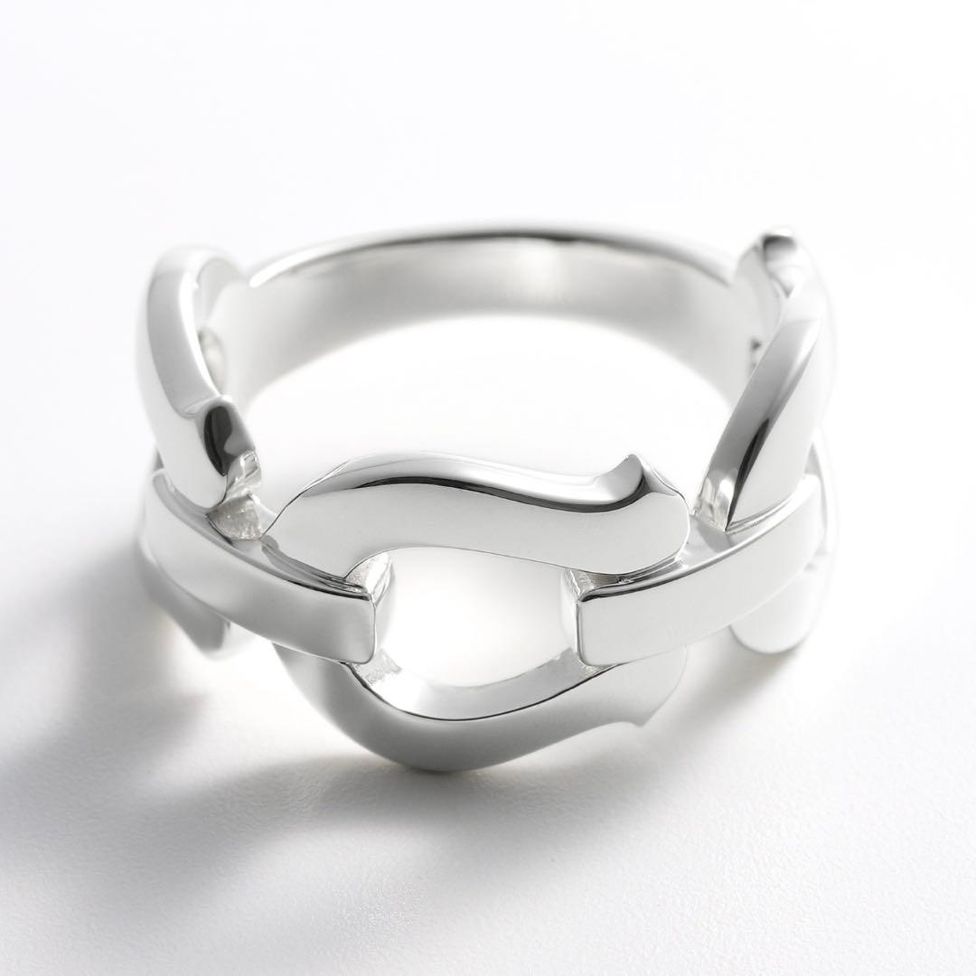 SYMPATHY OF SOUL トリニティホースシューリンク 指輪 925