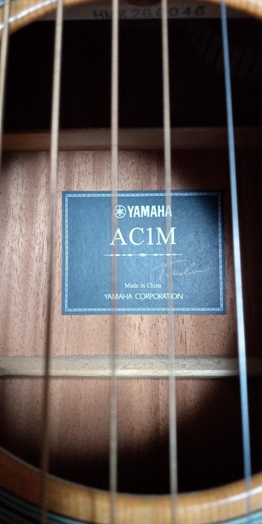 ギター YAMAHA AC1M