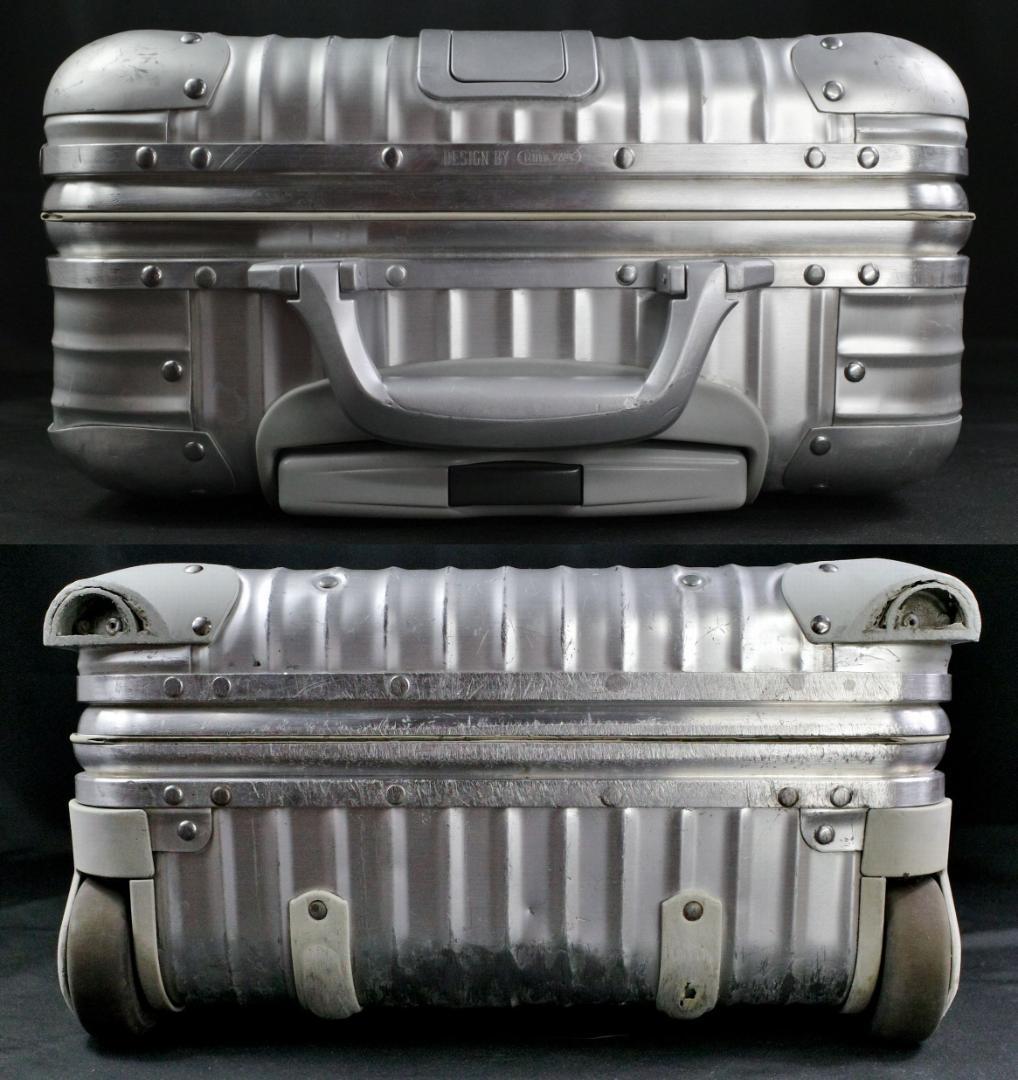 リモワ『トパーズ』2輪アルミTSAキャビン・トロリー【廃盤・機内持込可】35L