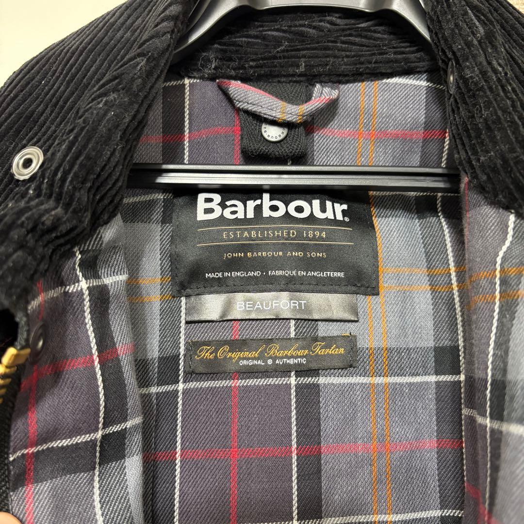 Barbour ビューフォート ブラック 38 美品