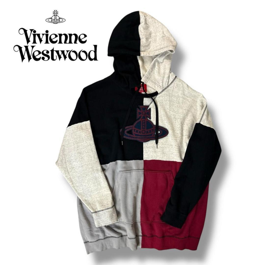 ヴィヴィアンウエストウッド RED LABEL パーカーマルチカラー 00日本製