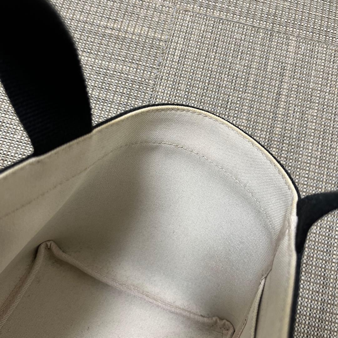 エルベシャプリエ　gp701ブラックトートバッグ難あり