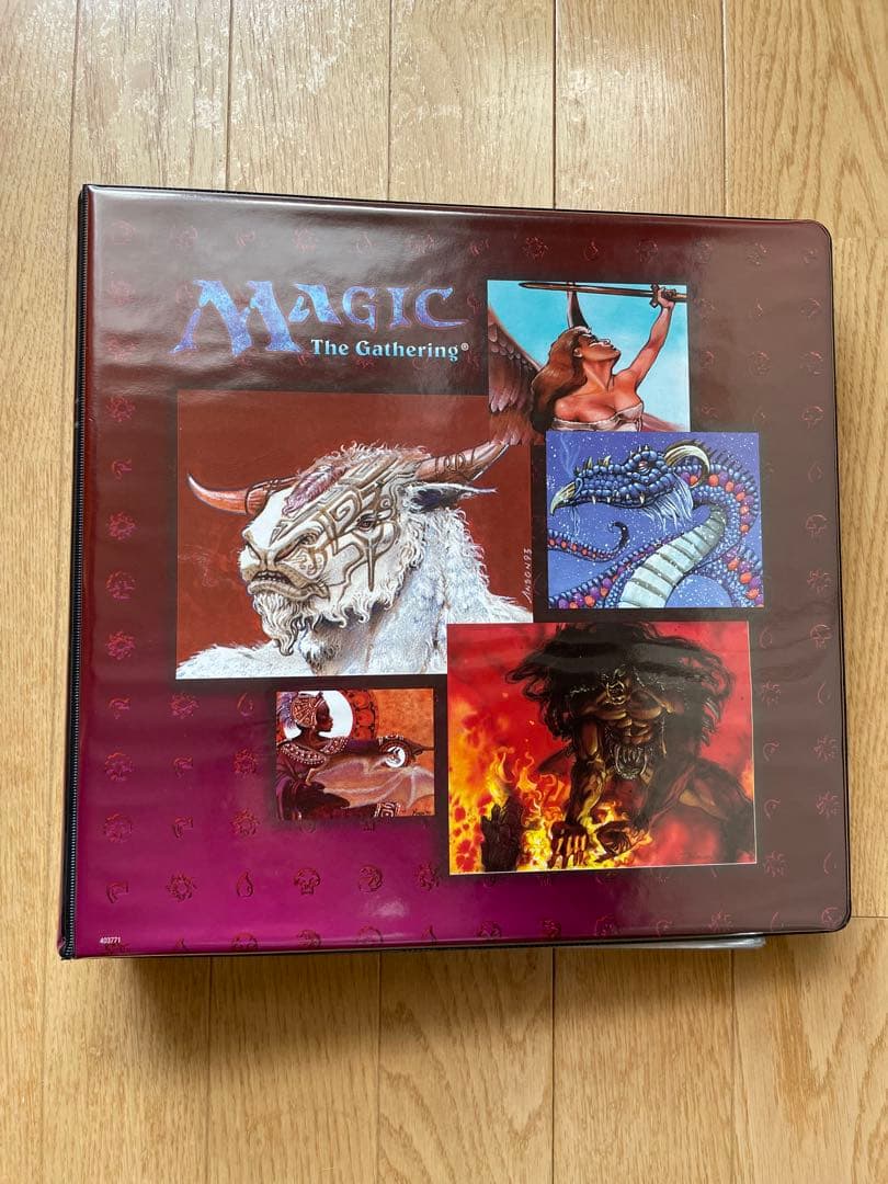 【美品！！】MTG 4版 公式カードファイル バインダー