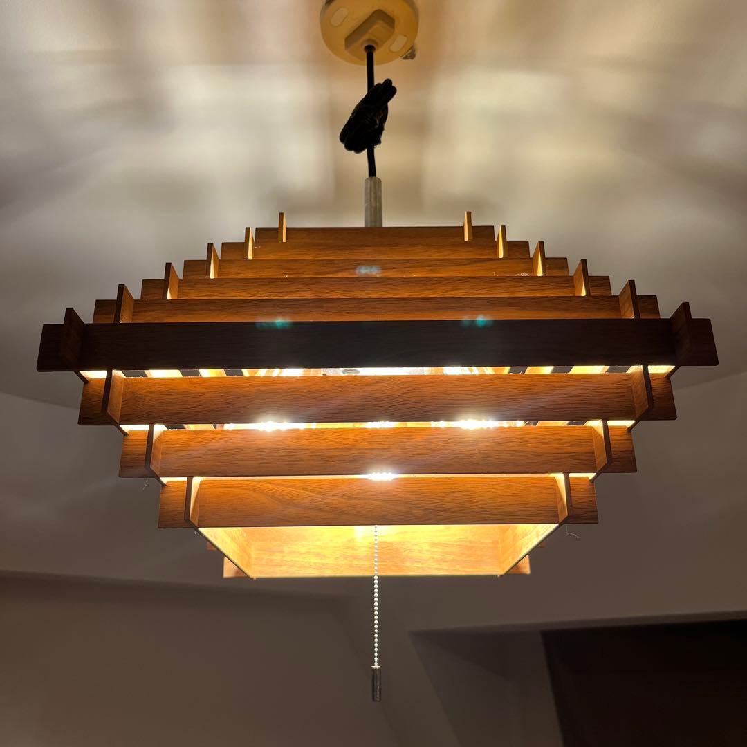 和風照明　シーリングライト　LED対応　替え用電球3個付き