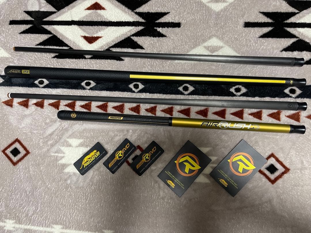 プレデターキューセット(P3 RACER GOLDとAIR RUSH GOLD)