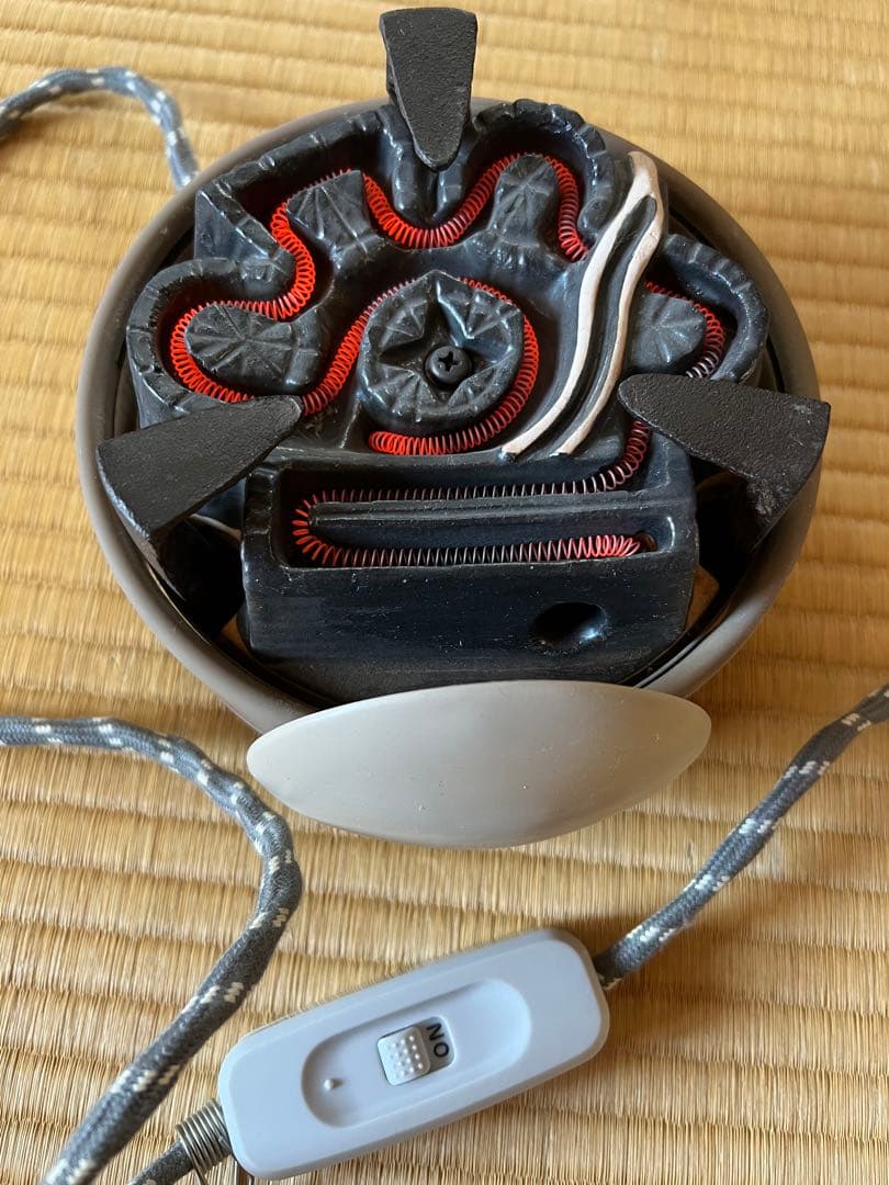 平丸茶釜　唐金鬼面風呂　高橋敬典　金谷浄雲作　茶道具