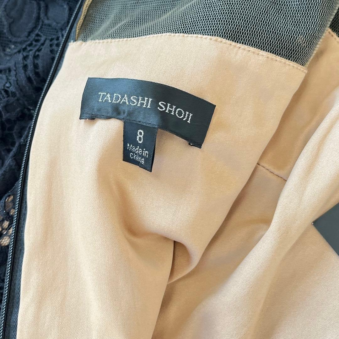 未使用✨ タダシショージ Lace & Crepe Gownドレス 黒