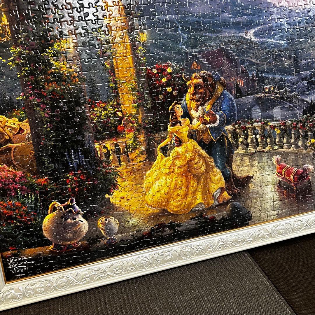 【2000ピース】美女と野獣 ディズニーキャラクターズ アートフィギュアパネル付