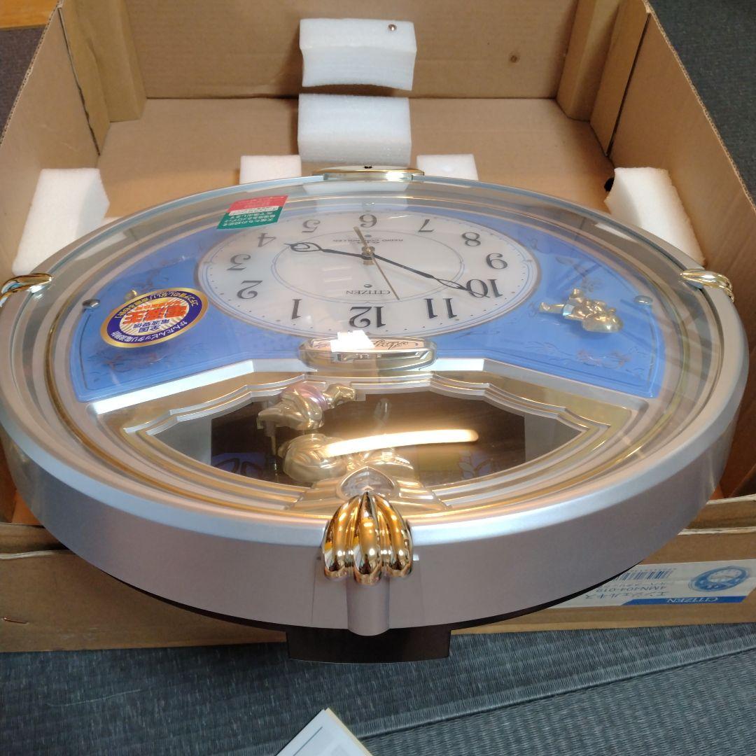 ✨️未使用級✨️ シチズン エンジェルキス 電波掛け時計 6曲入り 4MN404