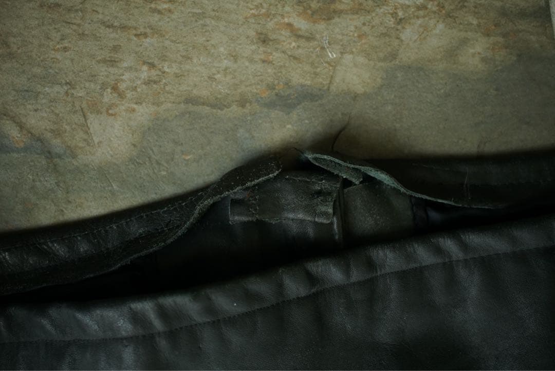 Schott 641 ボアライナー付 シングル ライダースジャケット 36