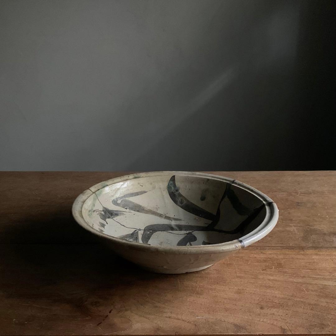 美濃 笠原鉢 江戸初期 古美術 古道具 アンティーク 鉢 陶片