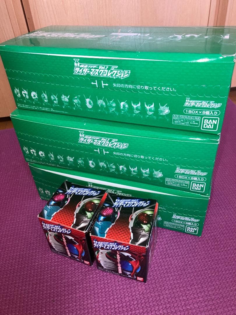 ライダーマスクコレクション 仮面ライダーvol.2 未使用 シークレット有