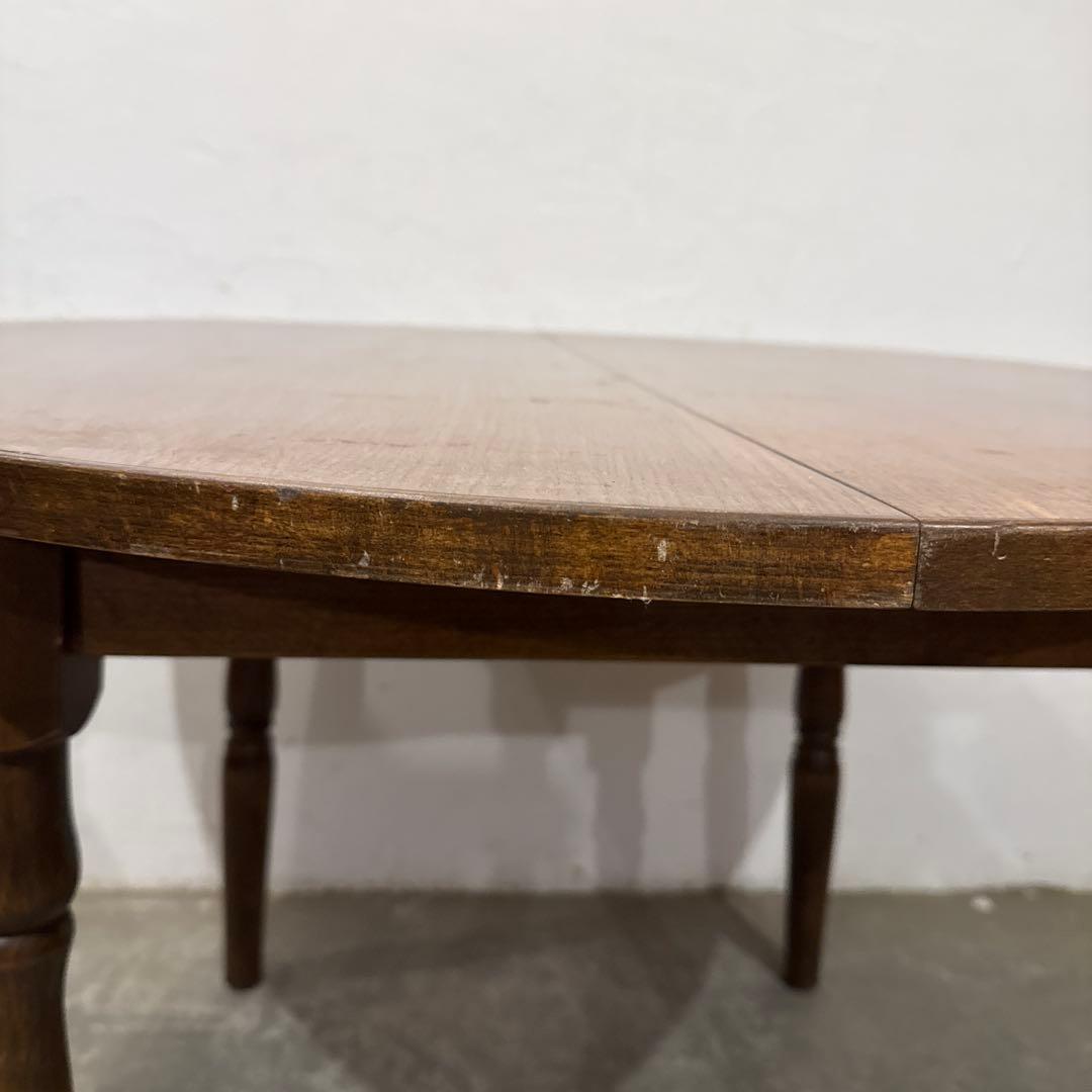 ヴィンテージ　ラウンドテーブル　ダイニングテーブル