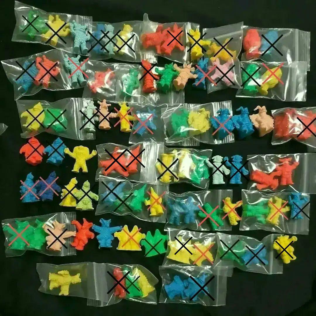 ウルトラマン怪獣消しゴム　丸越　後期　大量