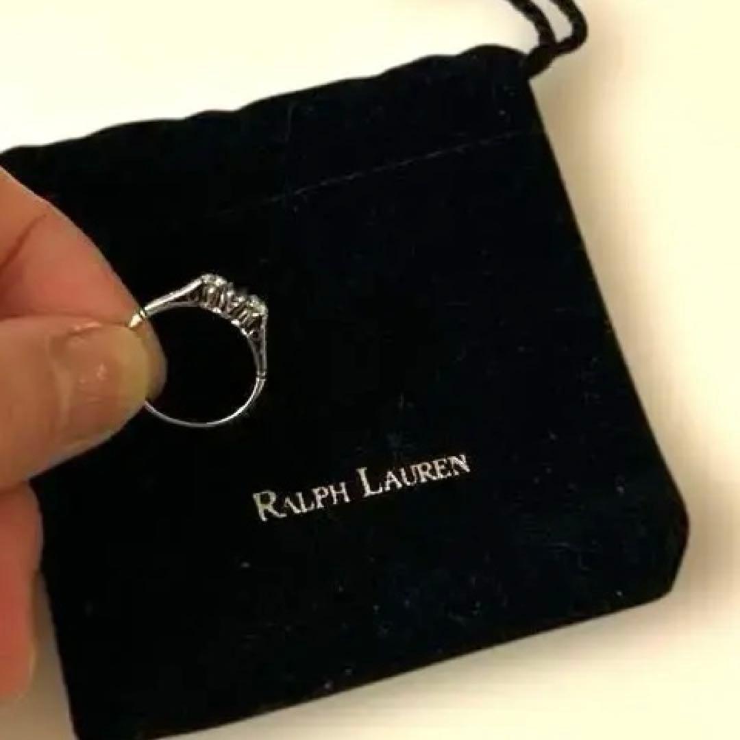 【レア美品】Ralph Lauren ゴールドストーンリング イギリス