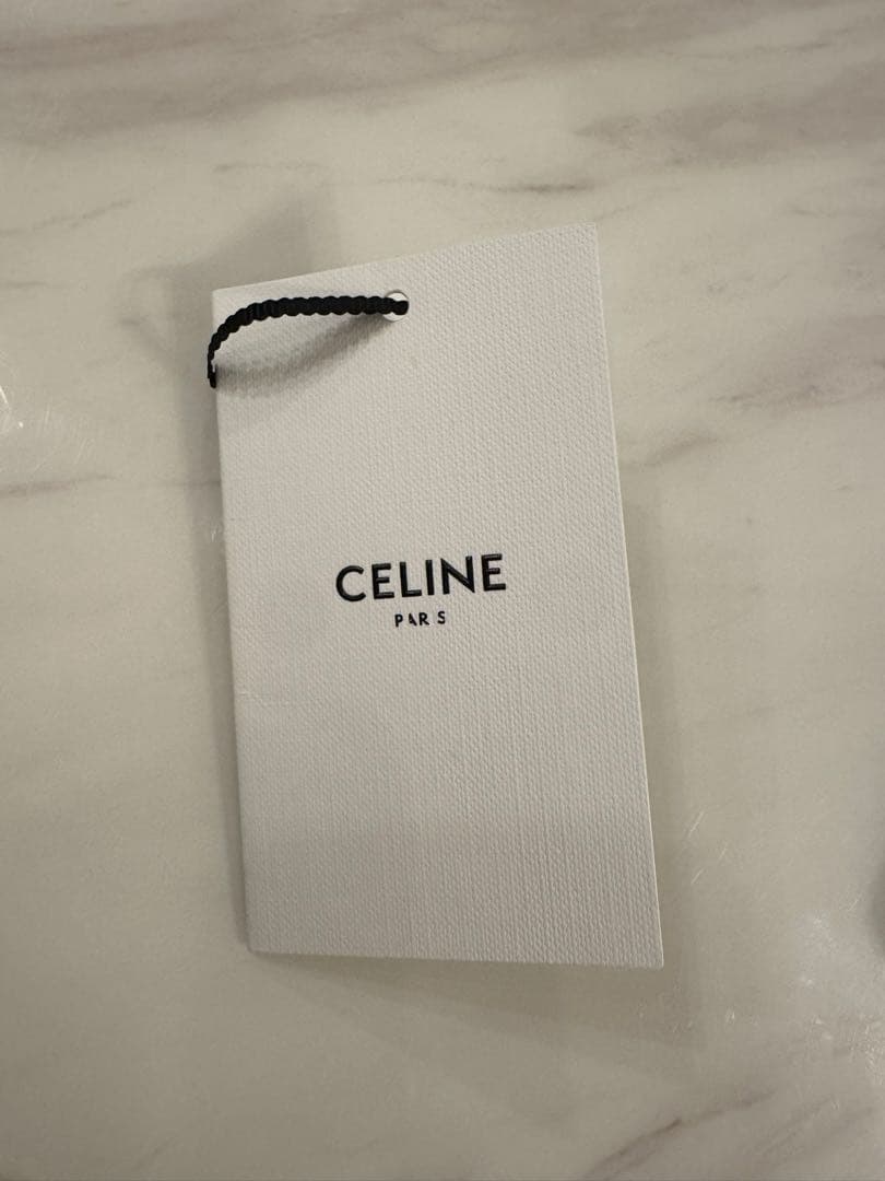 CELINE 21SS フードロゴジップパーカー ブラック 2Y497052H