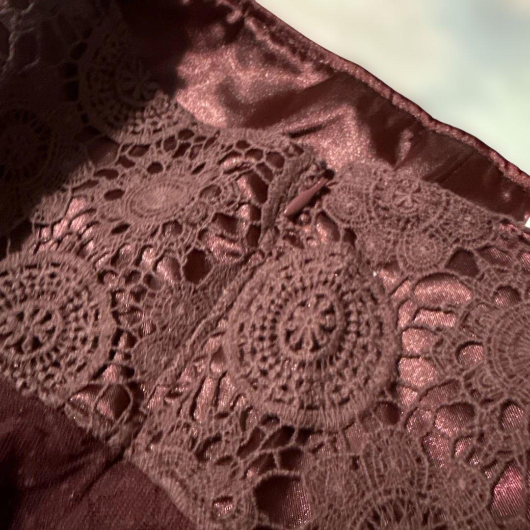 リズリサ　スカパン チュール＆レース＆フリル　ティアード　未使用タグ付き