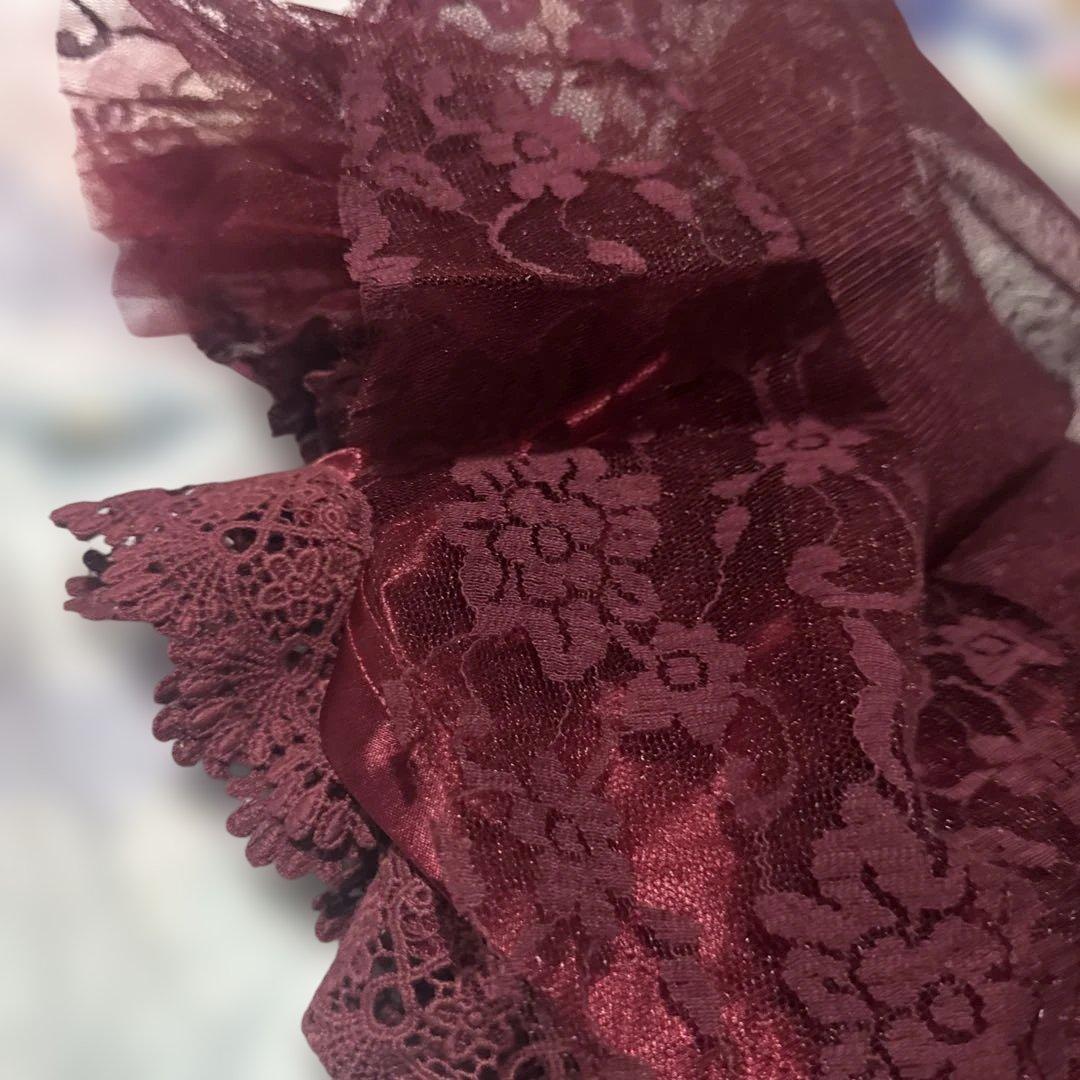 リズリサ　スカパン チュール＆レース＆フリル　ティアード　未使用タグ付き