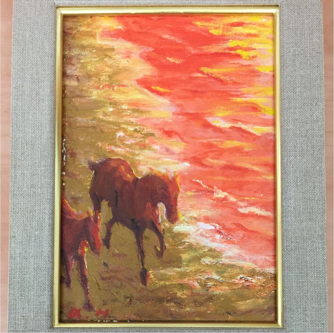 ★細川晶生 Akio Hosokawa 「朝の砂浜」1978年