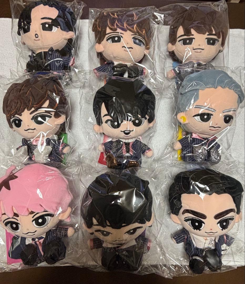 Man スノチルBIGぬいぐるみ 9人全員