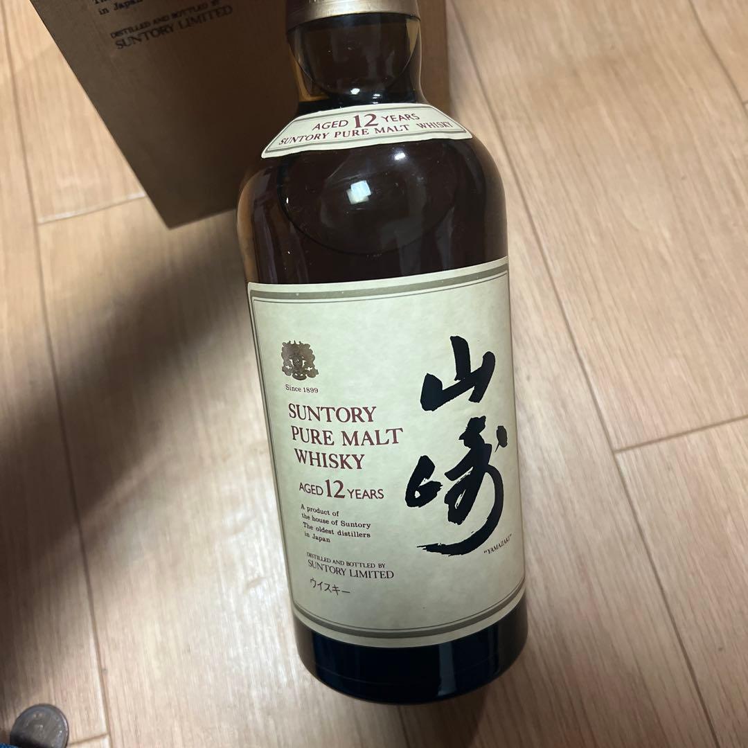 未開封　サントリー 山崎12年 700ml ピュアモルト