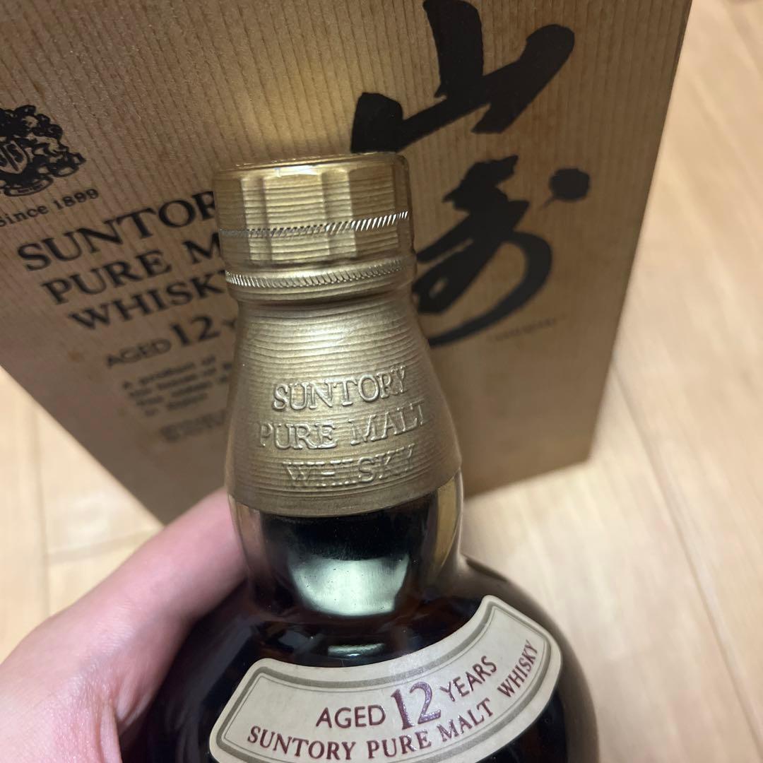 未開封　サントリー 山崎12年 700ml ピュアモルト