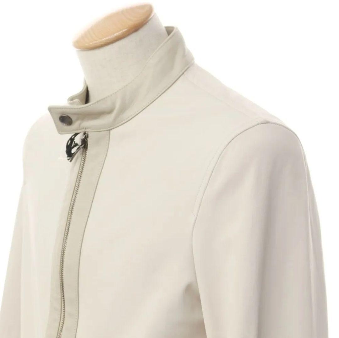 【EMMETI】 混合素材シングルライダース