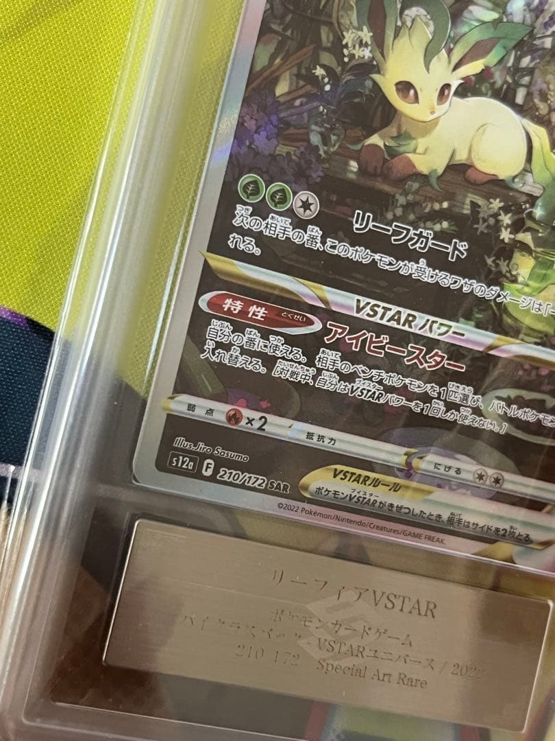 【世界で53枚】リーフィアVSTAR SAR 極希少品