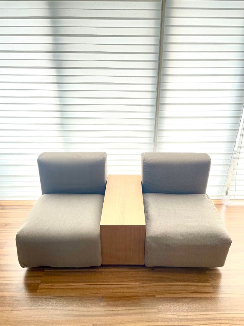 【送料込】 無印良品 ユニットソファセット 2点セット