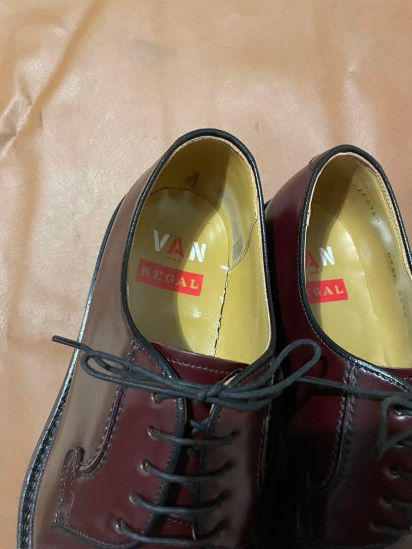 専用[希少]REGAL VAN REGAL バーガンディ レザー ドレスシューズ