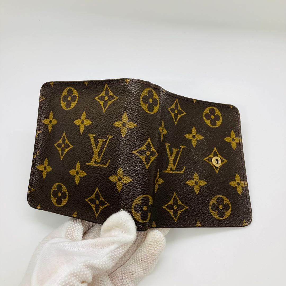 ルイヴィトン コンパクトジップモノグラム 財布 折財布 A846