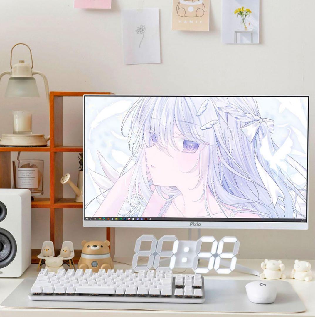 PIXIO PX248 Wave White☆ゲーミングモニター☆未使用品☆