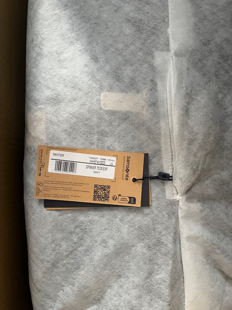 サムソナイト ミンター スピナー　75 エキスパンダブル　新品　ネイビー