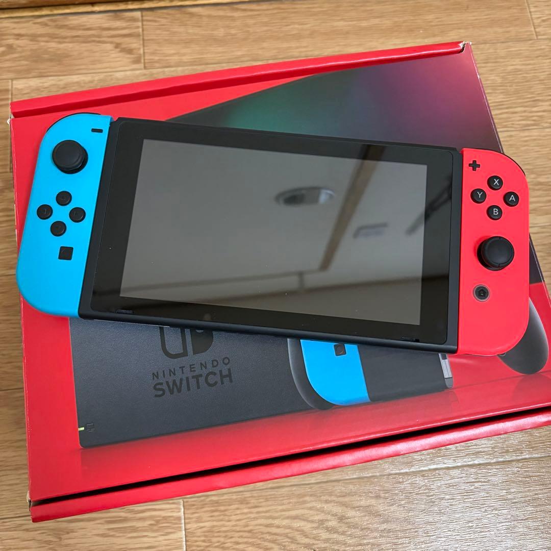 Nintendo Switch 本体 青/赤 コントローラー セット