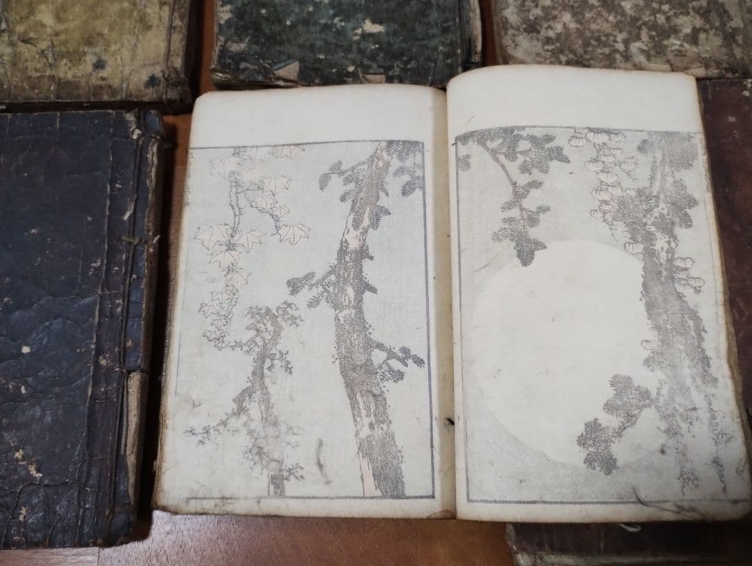 【古書】北斎漫画ほか 12冊