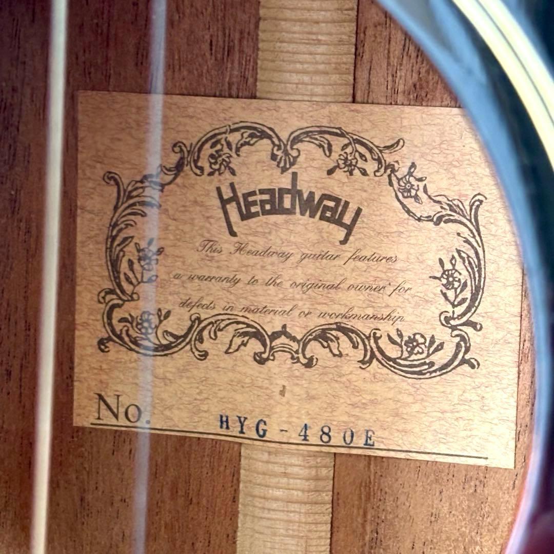 headway HYG-480E アコースティックギター