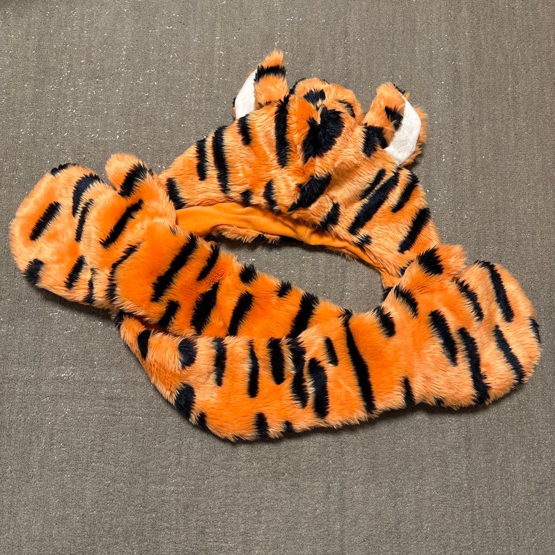 ティガー　マフラーファンキャップ ディズニー