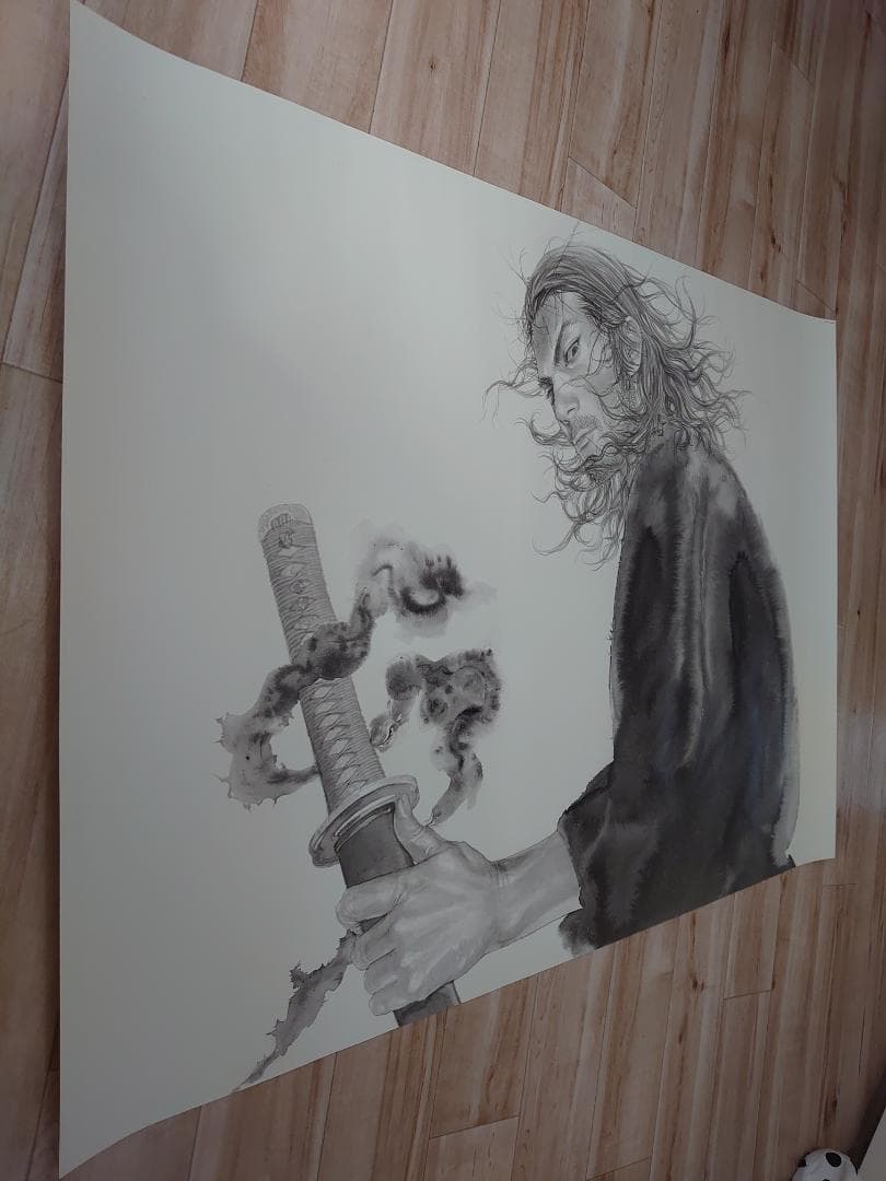 バガボンド Vagabond 最後のマンガ展 B1 ポスター 美品 井上雄彦