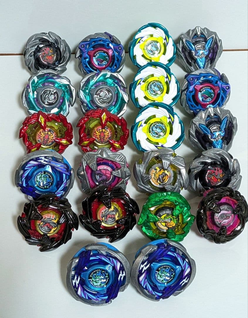 ベイブレードX 22個/クロコクランチ、コバルトドラグーン、ペガサスブラスト