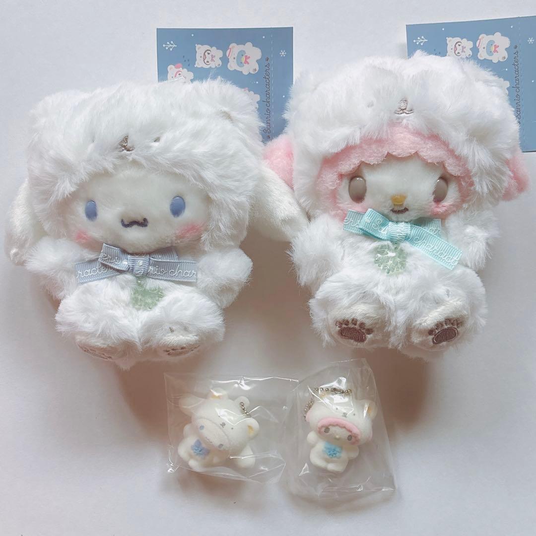 ♡マイスウィートピアノ シナモン ふわふわスノーデザイン マスコット しろくま♡