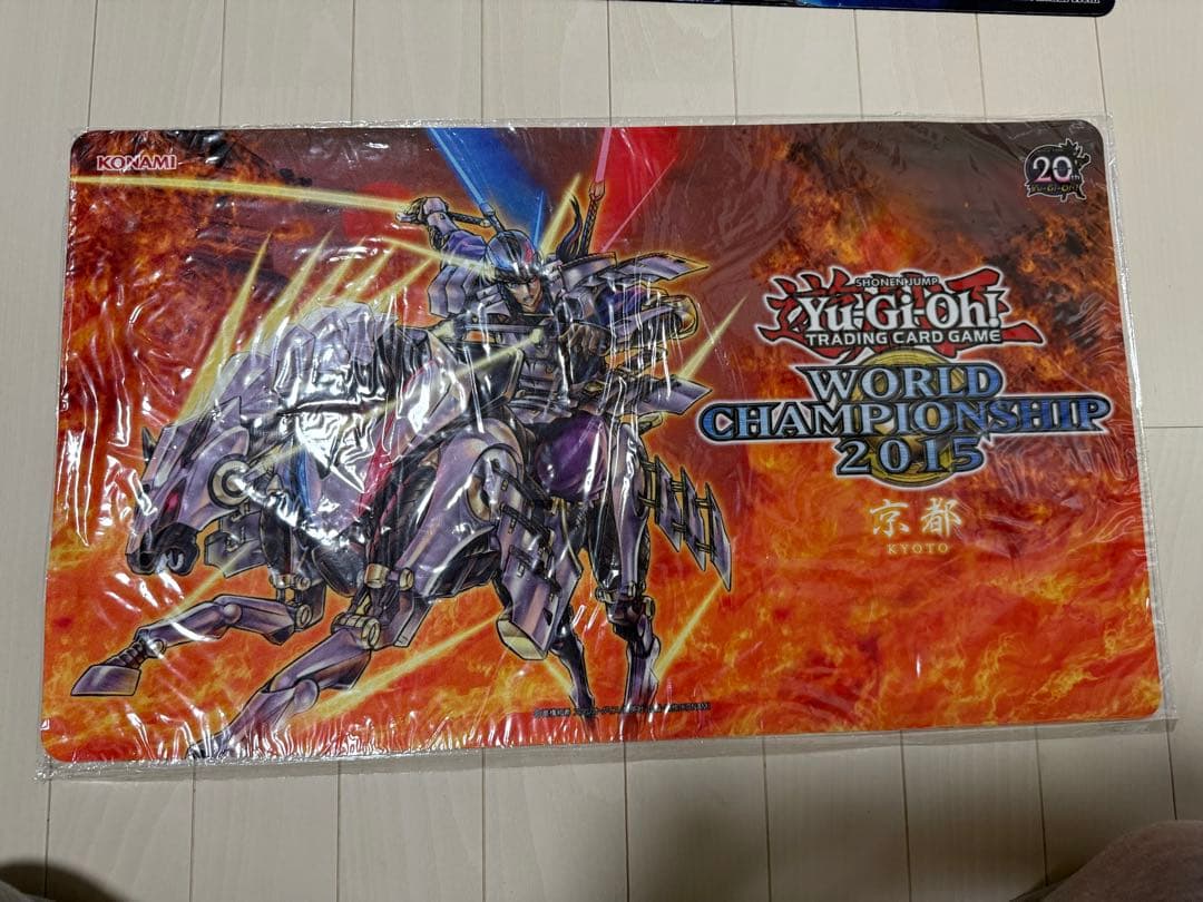 遊戯王WORLDCHAMPIONSHIP2015 プレイマット 極刀の武者 左京