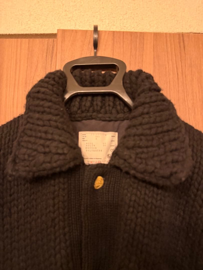 サカイ　✖️ Carhartt フリースジャケット 黒